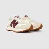 New Balance 327 - White/Wine Women
