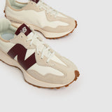 New Balance 327 - White/Wine Women