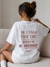 Oversized Женска Маица „НЕ СУМ ТВОЈ ТИП ДОДЕКА НЕ МЕ ЗАПОЗНАЕШ“ | ICONIC77