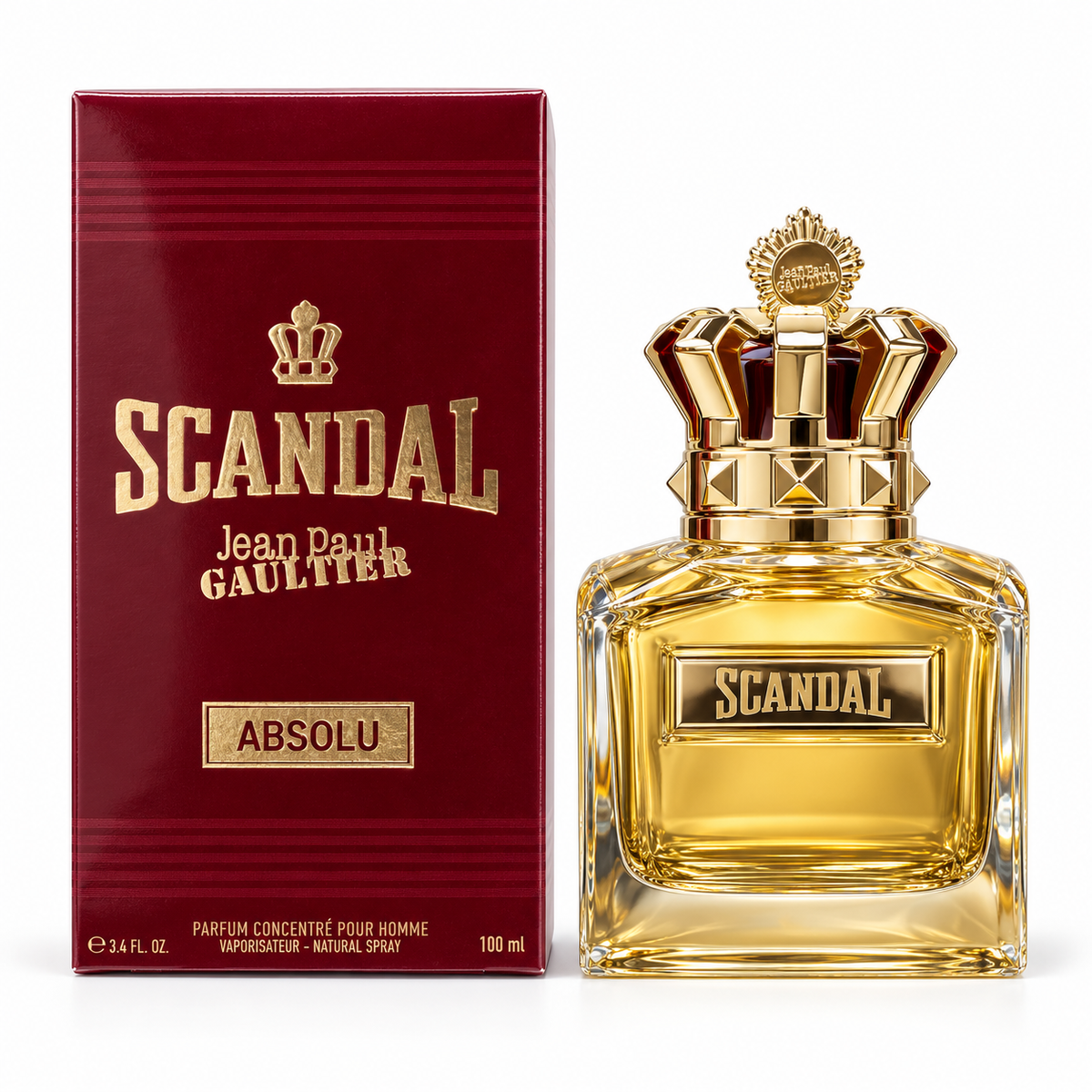 Jean Paul Gaultier – Scandal Pour Homme Absolu / Parfum Concentré – 100 ml – Машки