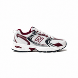 New Balance 530 - White/Maroon Women